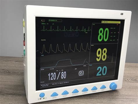 12 1 Inch Vital Signs Icu Ccu Patient Monitor Cardiac Monitor Multi Parameter Ce Ebay