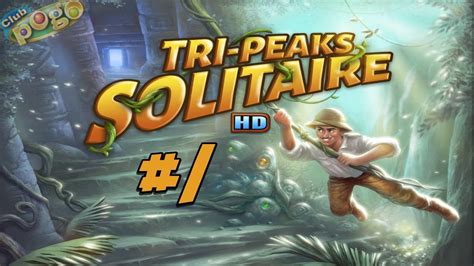 Pogo Games ~ Tri Peaks Solitaire Hd 1 Youtube