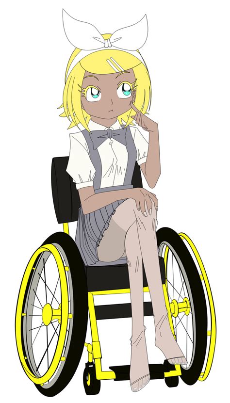 Paraplegic Animegirl 0001 Dereko Flat Colors By Rmzero On Deviantart
