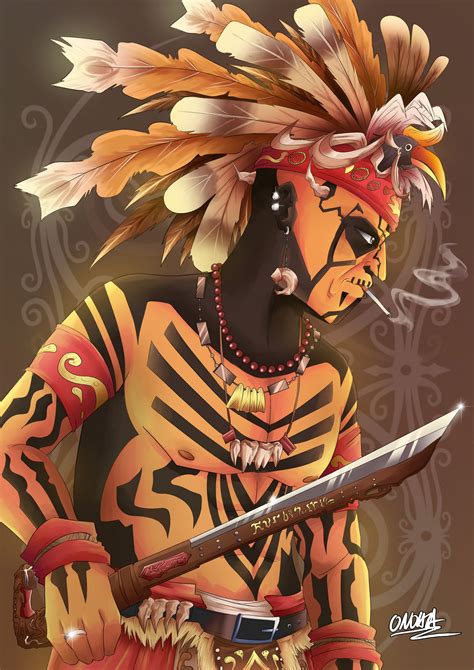 The Beauty And Graciousness Of Dayak Tribes By Onoha459 On Deviantart