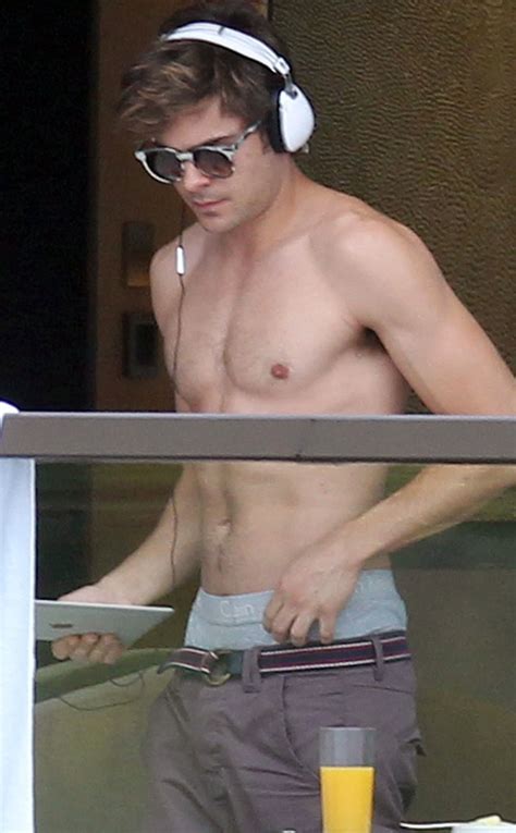Hitting The Right Note From Zac Efron S Shirtless Pics