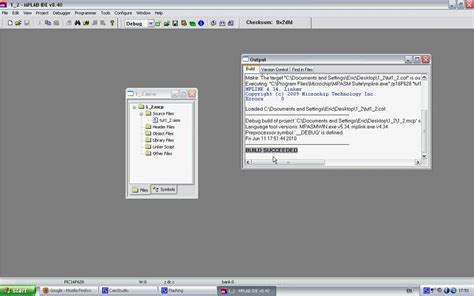 Compiling Asm To Hex Using Mplab Ide For Pic Microcontroller Youtube