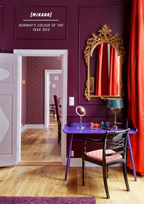 Purple Colour Ideas Mikado Suite Grand Hotel Bright