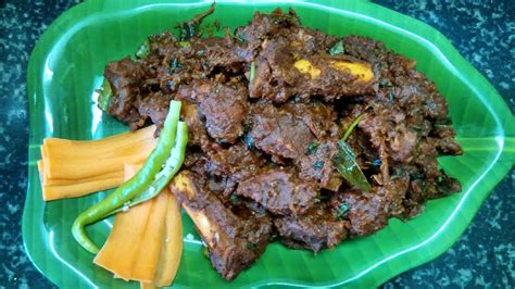 Mutton Roast English Kerala Style Mutton Roast Mutton Varattiyatu