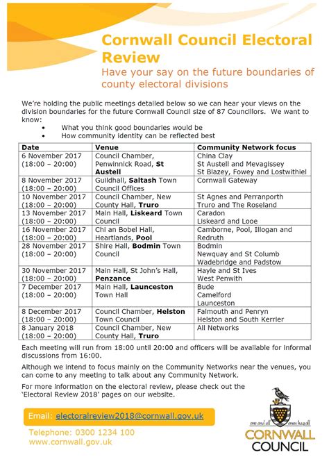 Governance Boundary Review Cornwall Gwinear Gwithian Parish Council