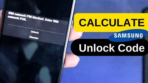 How To Read Generate Unlock Code From A Samsung Phone Get Sim Network