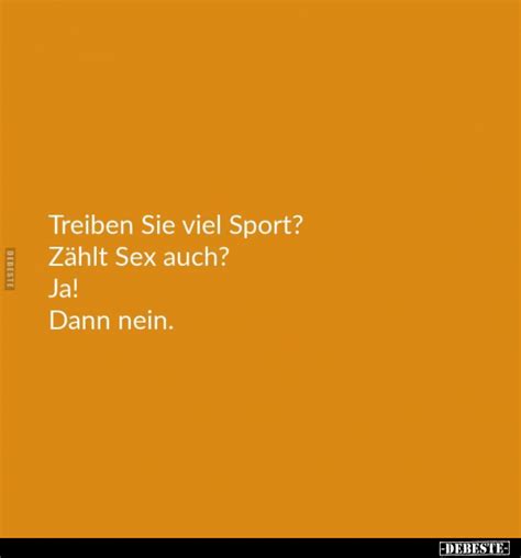 Treiben Sie Viel Sport Zählt Sex Auch Ja Dann Nein Debeste De