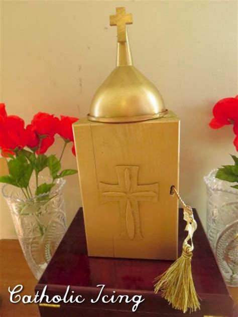 How To Craft A Tabernacle Making A Mass Kit For Catholic Kids