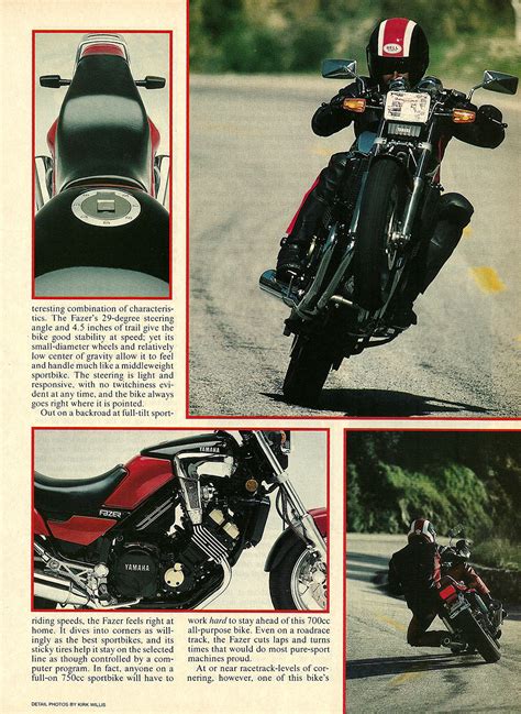 1986 yamaha fzx 700 fazer. 1986 Yamaha Fazer FZX700 road test — Ye Olde Cycle Shoppe