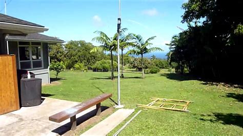 Av640 Ham Antenna In Hawaii Youtube