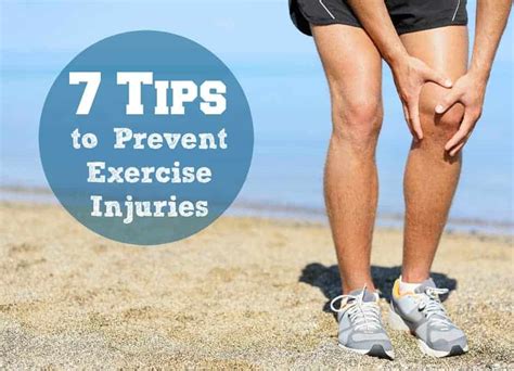7 Tips To Prevent Exercise Injuries
