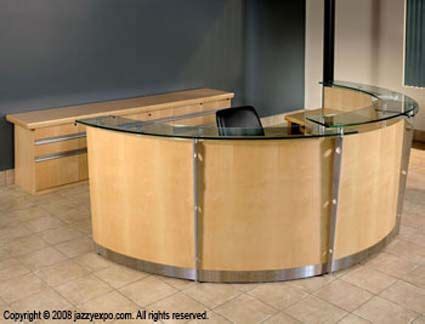 .reception desk or round reception desk are a practical and modern reception desk solution. San Diego 10 foot Reception Desk | Modern reception desk ...