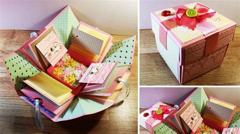 How to Make Exploding Box - Women's Day Explosion Gift Box
