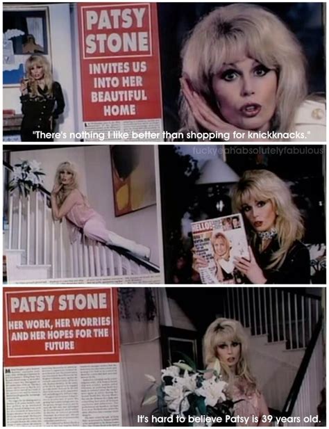 Patsy Stone In Hello Magazine Hospital 1994 Patsy Stone