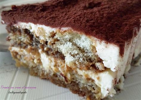 Tiramis Classico Con Crema Al Mascarpone Ricetta