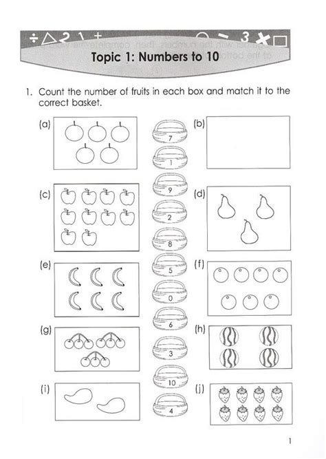 As you scroll down, you will see many worksheets for skip counting patterns, identify. Singapore Math: Grade 1 Primary Mathematics Intensive ...