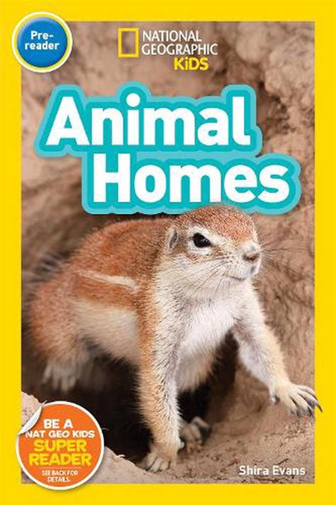 National Geographic Kids Readers Animal Homes By Shira Evans English