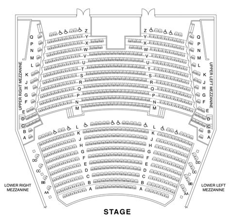 Maui Arts And Cultural Center Castle Theatre Seating Chart Elcho Table