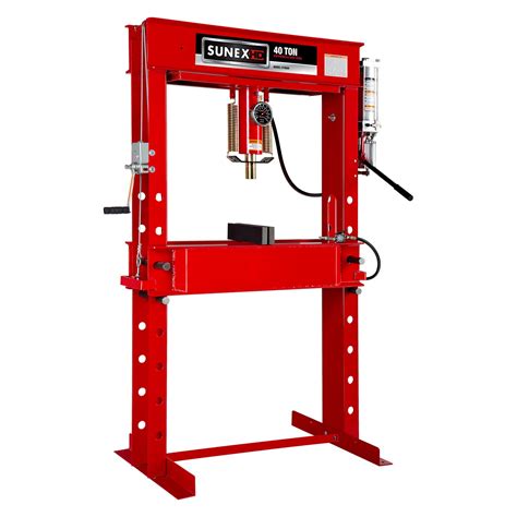 Sunex® 5740ah 40 T Airhydraulic H Type Fully Welded Press With Hand