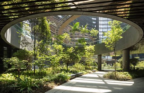 The Marina One Complex Offers Singapore Residents A Green Space To Work