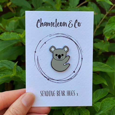 Koala Enamel Pin Badge By Chameleon And Co