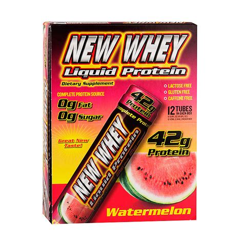 New Whey Liquid Protein On The Go Protein Shot