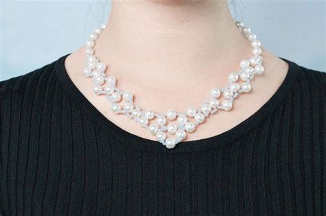 Handmade Pearl Jewelry Design How To Make A Fashion Beaded Pearl