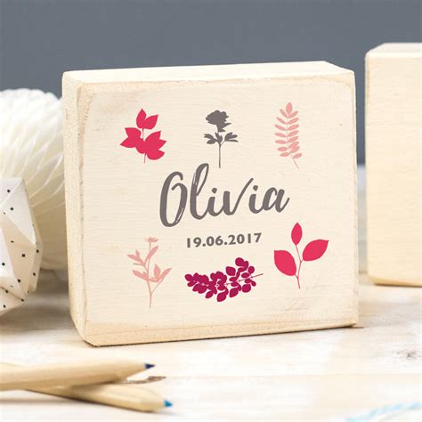 And to make your purchase that little bit easier, uk delivery is absolutely free for all orders of £40 and over! Personalised New Baby Gift By Delightful Living ...