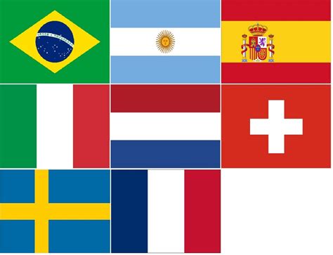 Kit 8 Bandeiras Países Diversos 150m X 90cm Escolher Nações R 439
