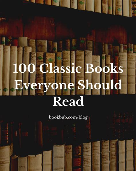 Reading Challenge 100 Classics To Read In A Lifetime Books Everyone