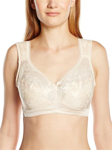 Susa Womens Non Wired Comfort Bra With Extra Wide Straps 7895 Amazon