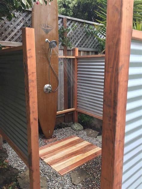 Cool 30 Affordable Outdoor Shower Ideas To Maximum Summer Vibes Outdoor Toilet Outdoor Baths