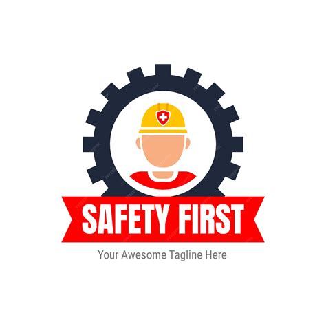 Premium Vector Flat Design Safety Logo