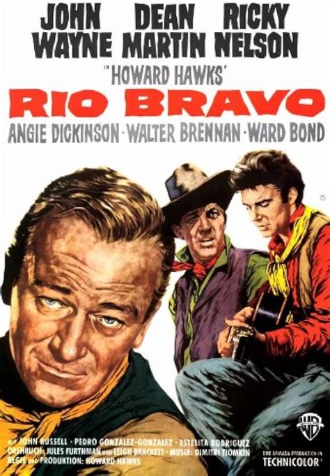 Rio Bravo Movie Poster 27 X 40 Inches 69cm X 102cm 1959 John