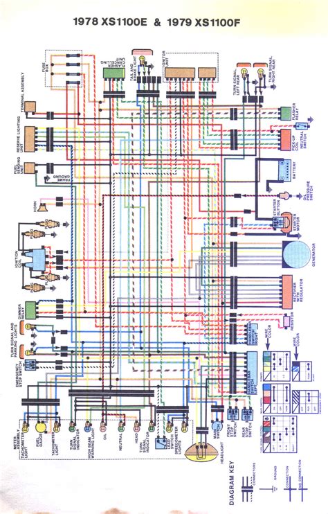 Yamaha wiring diagrams schematics 95 1100. ok i need help my xs 1100 79 - XS11.com Forums