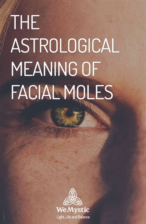 The ancient chinese art of face reading provides insight into mole on your face as well as corresponding moles on your body. The astrological meaning of facial moles | Facial, Meant ...