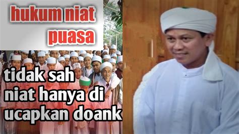 Hukum Niat Puasa Ramadhan Youtube