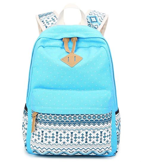Kedudes Abshoo Cute Lightweight Canvas Bookbags School Backpacks For
