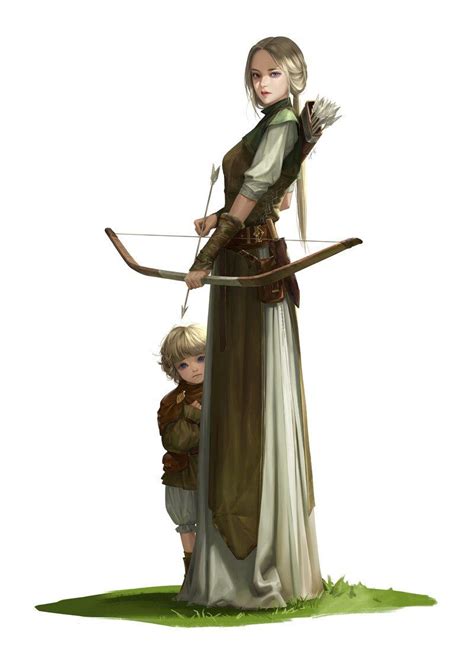 Artstation Brother And Sister Jinyoung Son Character Art Concept