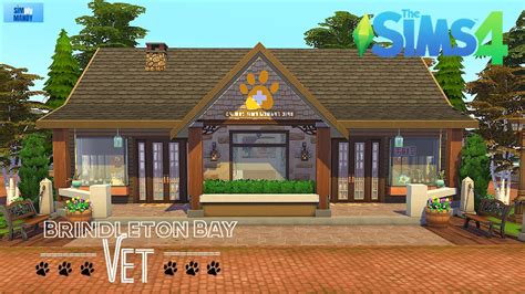 The Sims 4 Brindleton Bay Vet Build Nocc Youtube