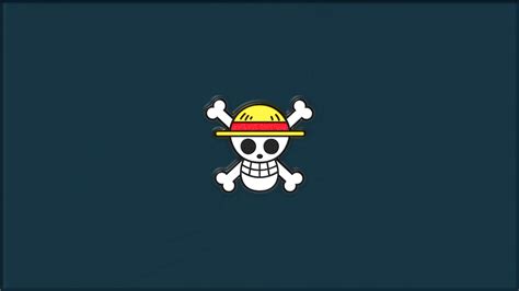 Luffy one piece usopp logo, pirate hat, manga, jolly roger, smiley png. One Piece Logo Hd Wallpaper for Desktop and Mobiles ...