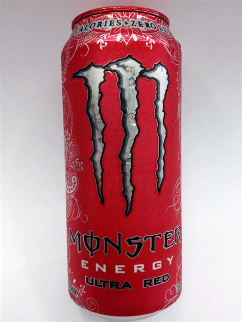 Monster Ultra Red Energy Drink Soda Pop Shop