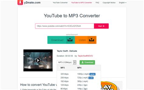 Best alternative to y2mate for converting youtube videos to mp4 recommended. 7 Best YouTube to MP3 Converters Online