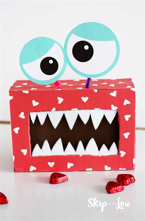 Monster Valentine Box Skip To My Lou