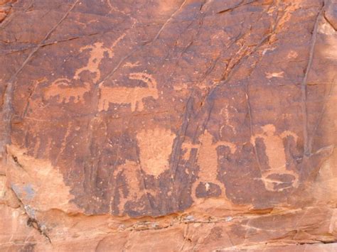 Petroglyphs Can Be Found At Logandale Trails In Nevada