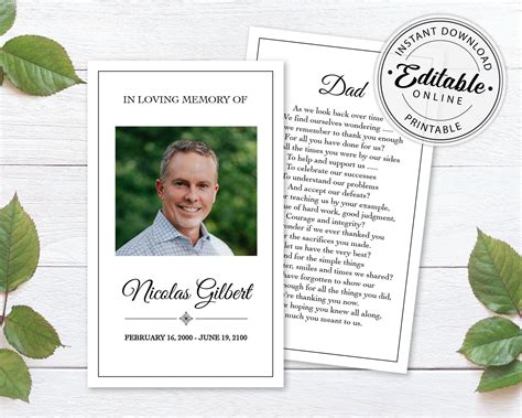 Free Printable Prayer Cards For Funeral
