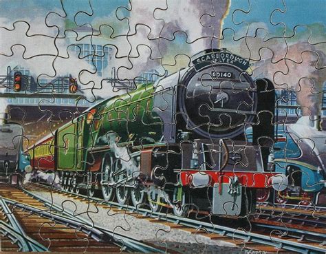 Don't worry about losing pieces playing this interactive game. STEAM TRAINS AND JIGSAW PUZZLES: Children's Jigsaws