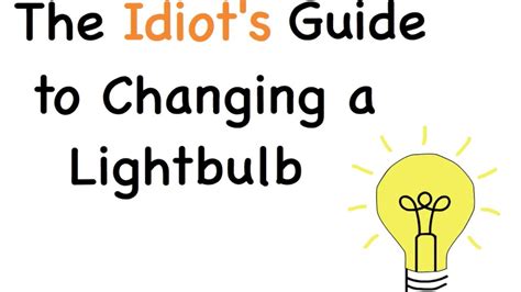 idiot s guide youtube