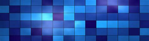 Squares Blue Dual Monitor Wallpaper | Pixelz