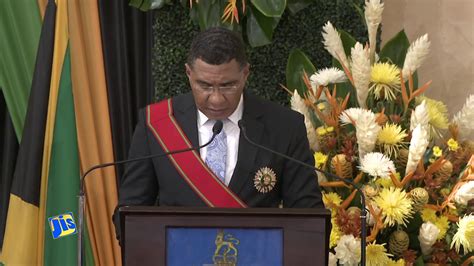 Swearing In Ceremony Of Prime Minister Of Jamaica The Most Hon